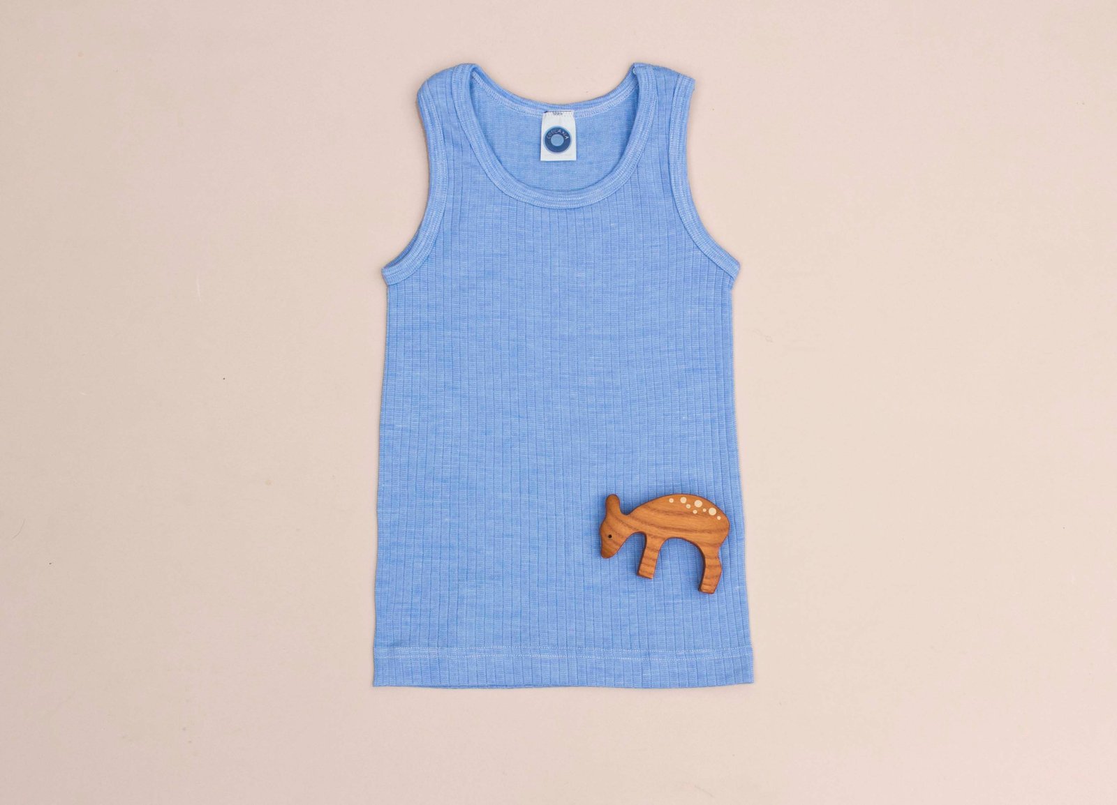 Image of Cosilana wool/cotton/silk singlet 4 colours