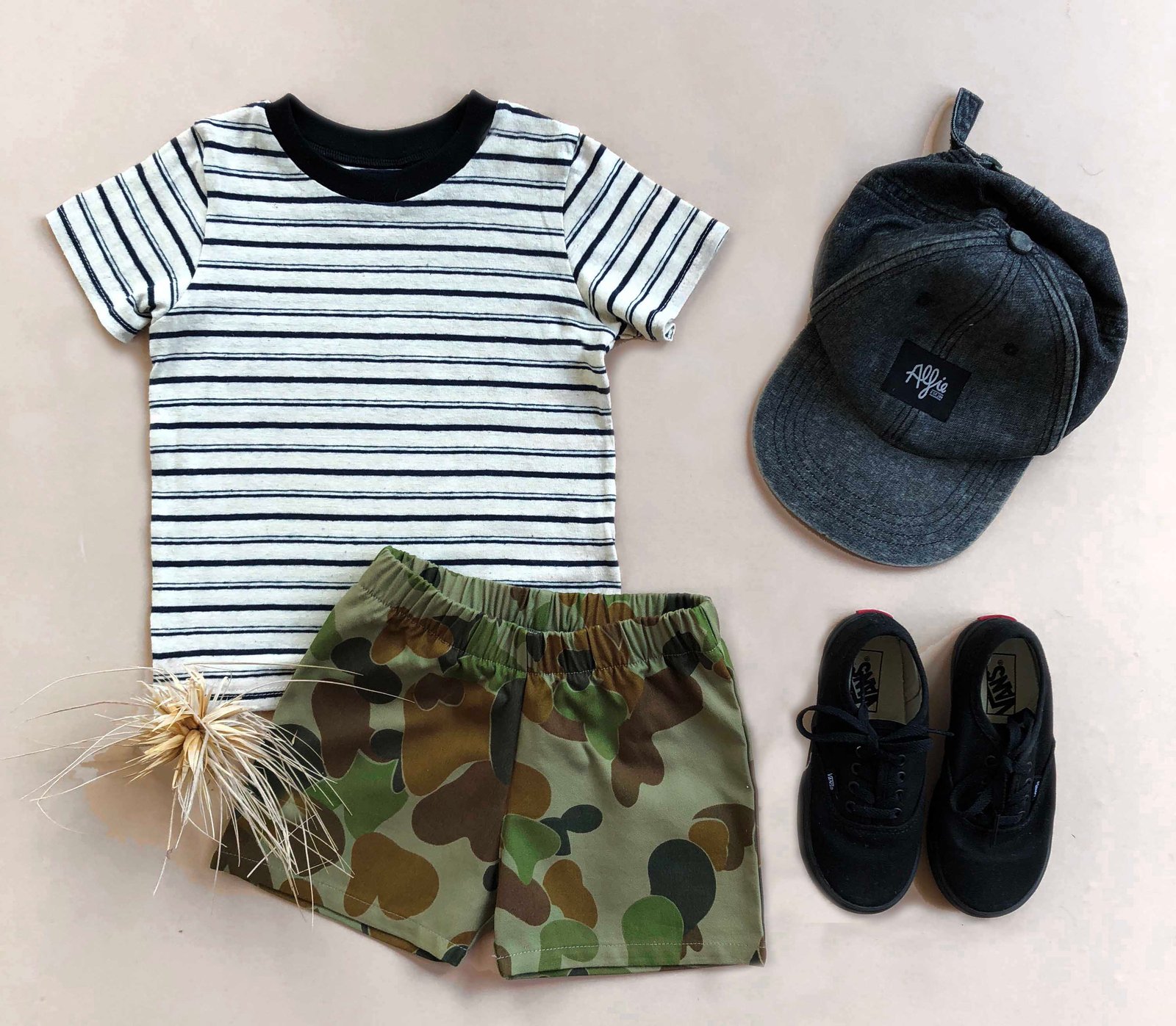 Image of Hemp striped T-shirt  