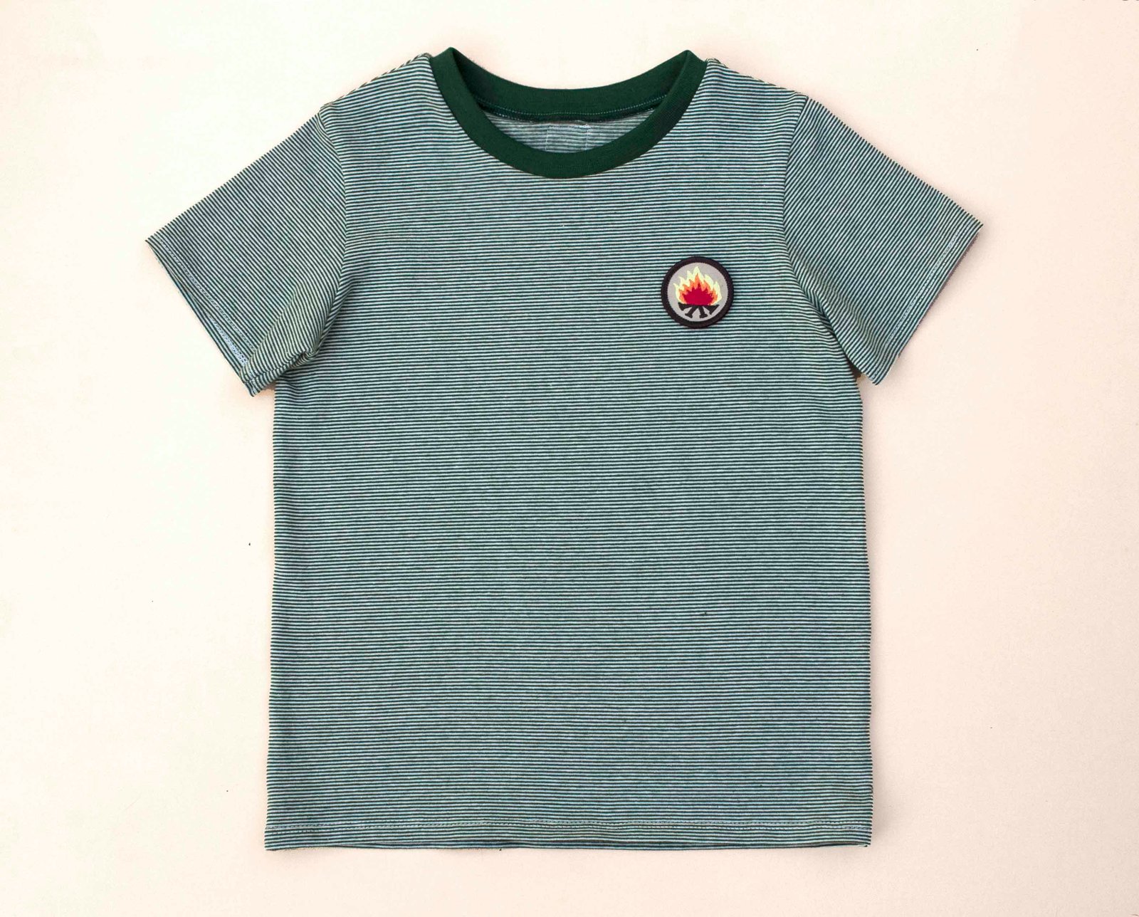 Image of Fire patch T-shirt