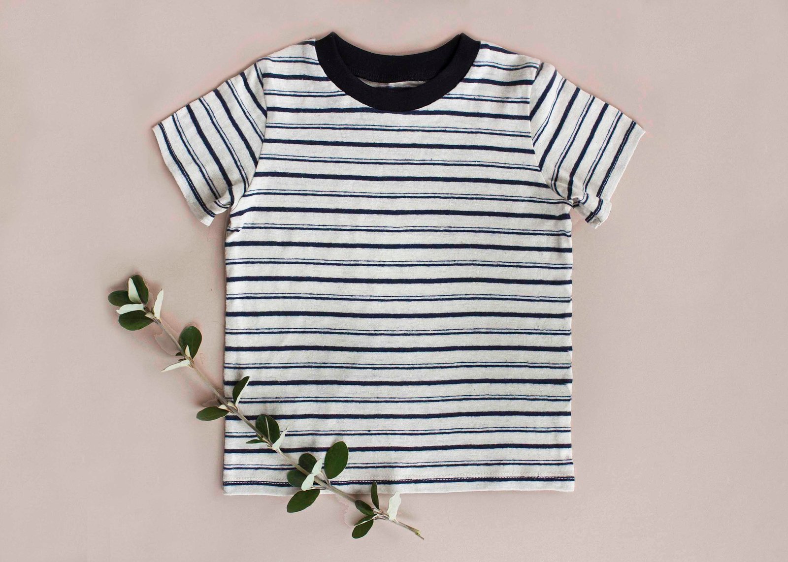 Image of Hemp striped T-shirt  